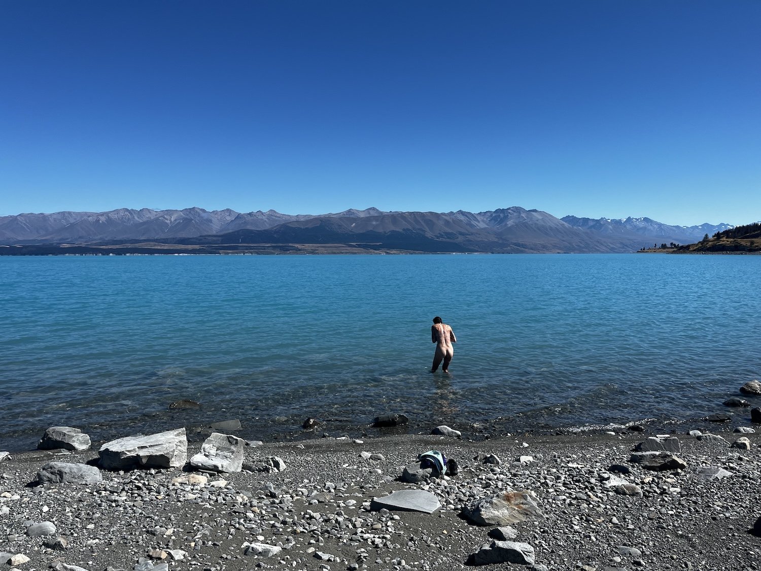 Lake Pukaki, photo taken by Taki