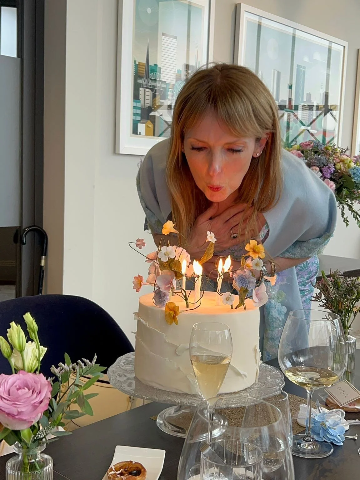 This is 50!

I have had a wonderful few days celebrating my half century.

Thank you to @irisandferncakedesign for this absolutely delicious pistachio cake.

Thank you to @restaurantadams for a delicious lunch.

Thank you so much to my Cousin Laura a