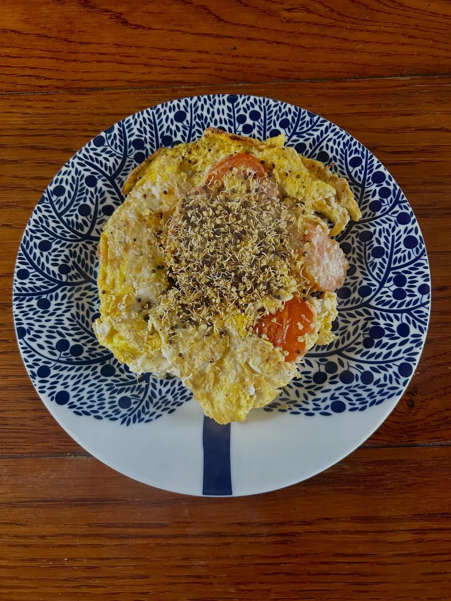 There is no such thing as a perfect diet.

This is my lunch - a 3 egg omelette with tomatoes and broccoli sprouts followed by &ldquo;Welcome Home&rdquo; cookies made by my daughter (I was off doing Auntie duties over the weekend).

When I ask clients