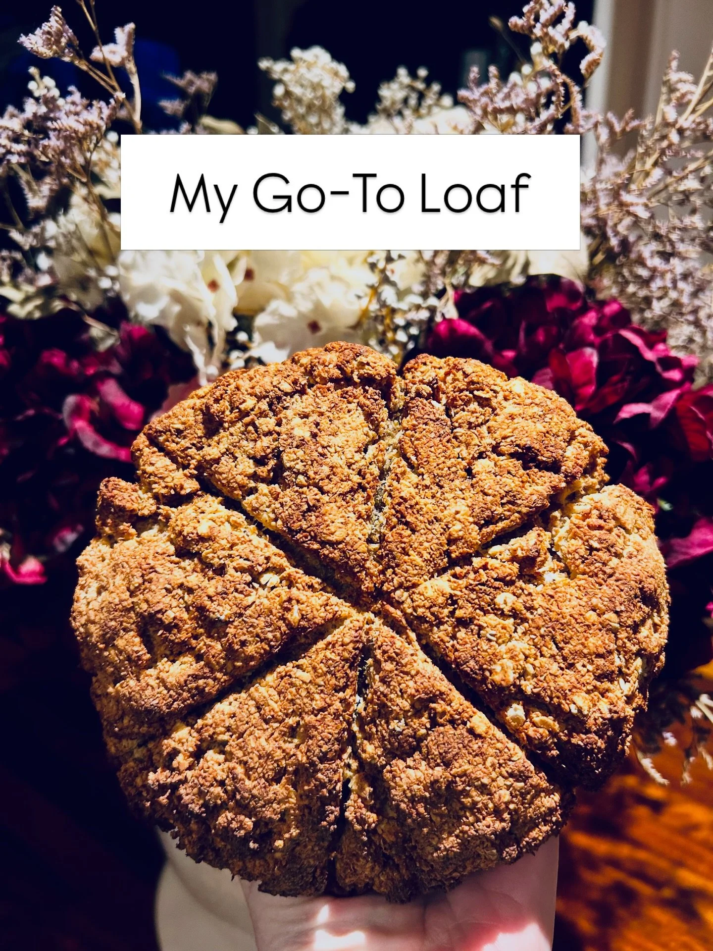 Introducing my go-to loaf!

This loaf has become the Little Black Dress of my capsule food wardrobe. I aim to eat in as nutrient dense a way as possible and having a protein + fibre rich loaf in the fridge is essential for my mood, energy and ability