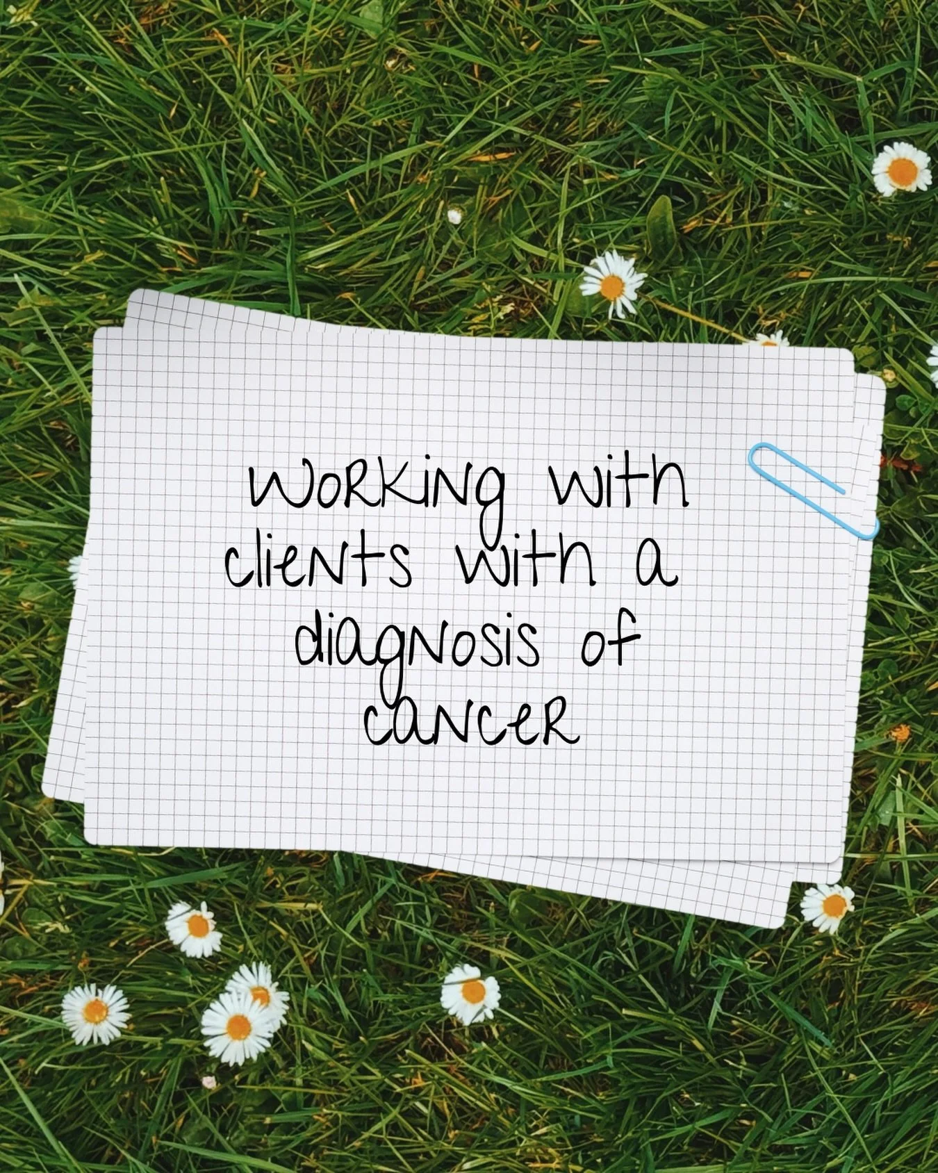 I am now qualified to use my skills as a nutritional therapist to support clients with a new or suspected diagnosis of cancer. 

Deepening my understanding of cancer growth factors and the epigenetic pathways involved in cancer onset and development 
