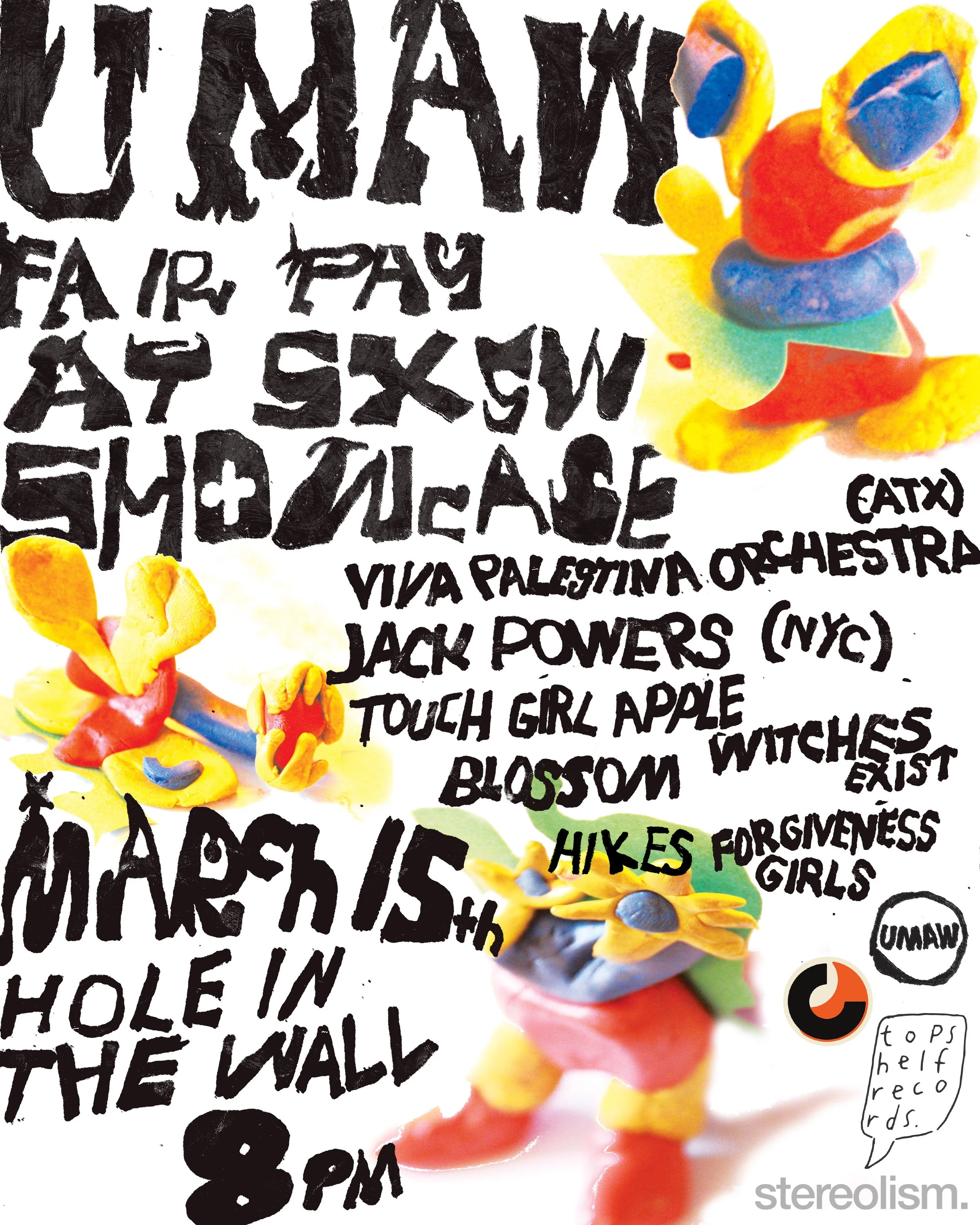 UMAW demands "Fair Pay and No Warmongers at SXSW" with week of protest events