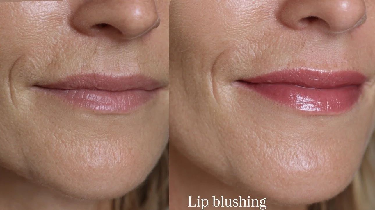 Lip blushing