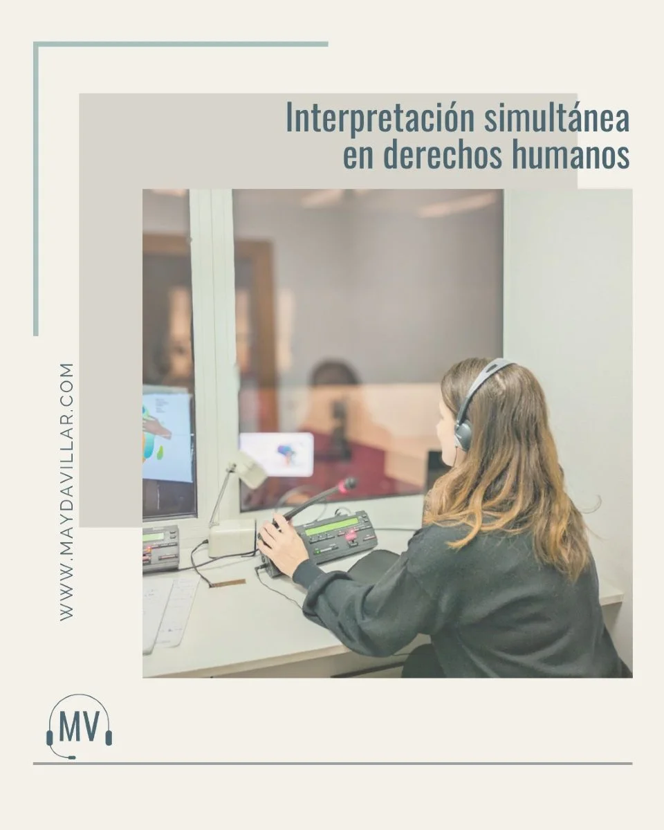 &iquest;Sab&iacute;as que la calidad de la interpretaci&oacute;n simult&aacute;nea puede ser el puente que conecta ideas, culturas y voces en eventos de incidencia pol&iacute;tica y derechos humanos? 🌍💬

En este tipo de encuentros, donde cada palab