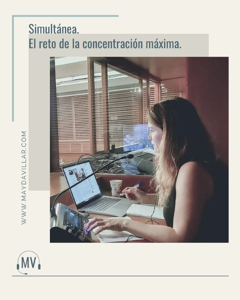&iquest;Sab&iacute;as que la interpretaci&oacute;n simult&aacute;nea es una de las tareas cognitivamente m&aacute;s exigentes? 💡

Este trabajo requiere no solo un dominio impecable de los idiomas, sino tambi&eacute;n una concentraci&oacute;n absolut