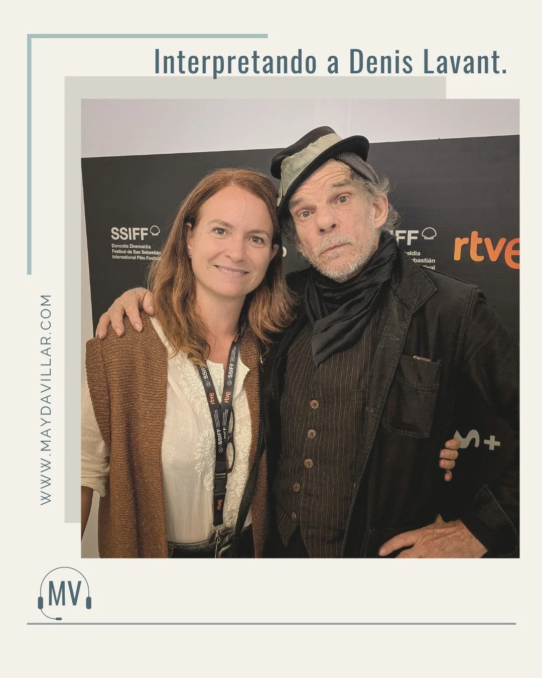 Hace poco, he tenido la suerte de interpretar a Denis Lavant, al que admiro profundamente por la autenticidad con la que da vida a sus personajes. Fue una jornada intensa y acabamos bastante cansados, pero &eacute;l demostr&oacute; una paciencia infi