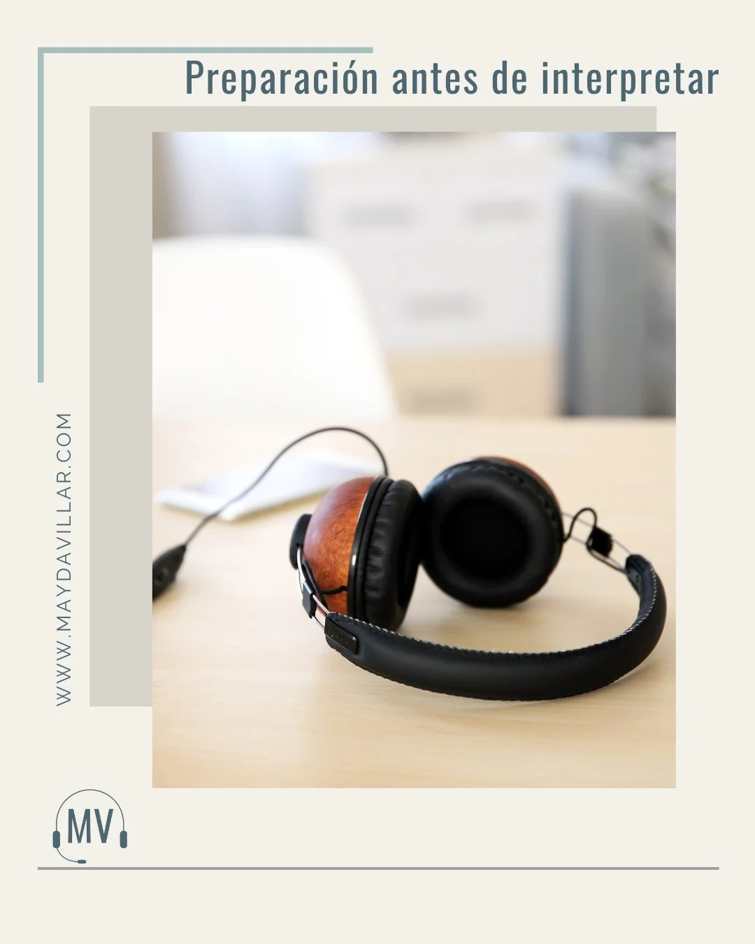 La preparaci&oacute;n en interpretaci&oacute;n de conferencias 

Antes de interpretar una conferencia, hay mucho trabajo que no se ve.  Prepararse significa estudiar el tema, la terminolog&iacute;a, el contexto y el perfil del p&uacute;blico. 

Una b