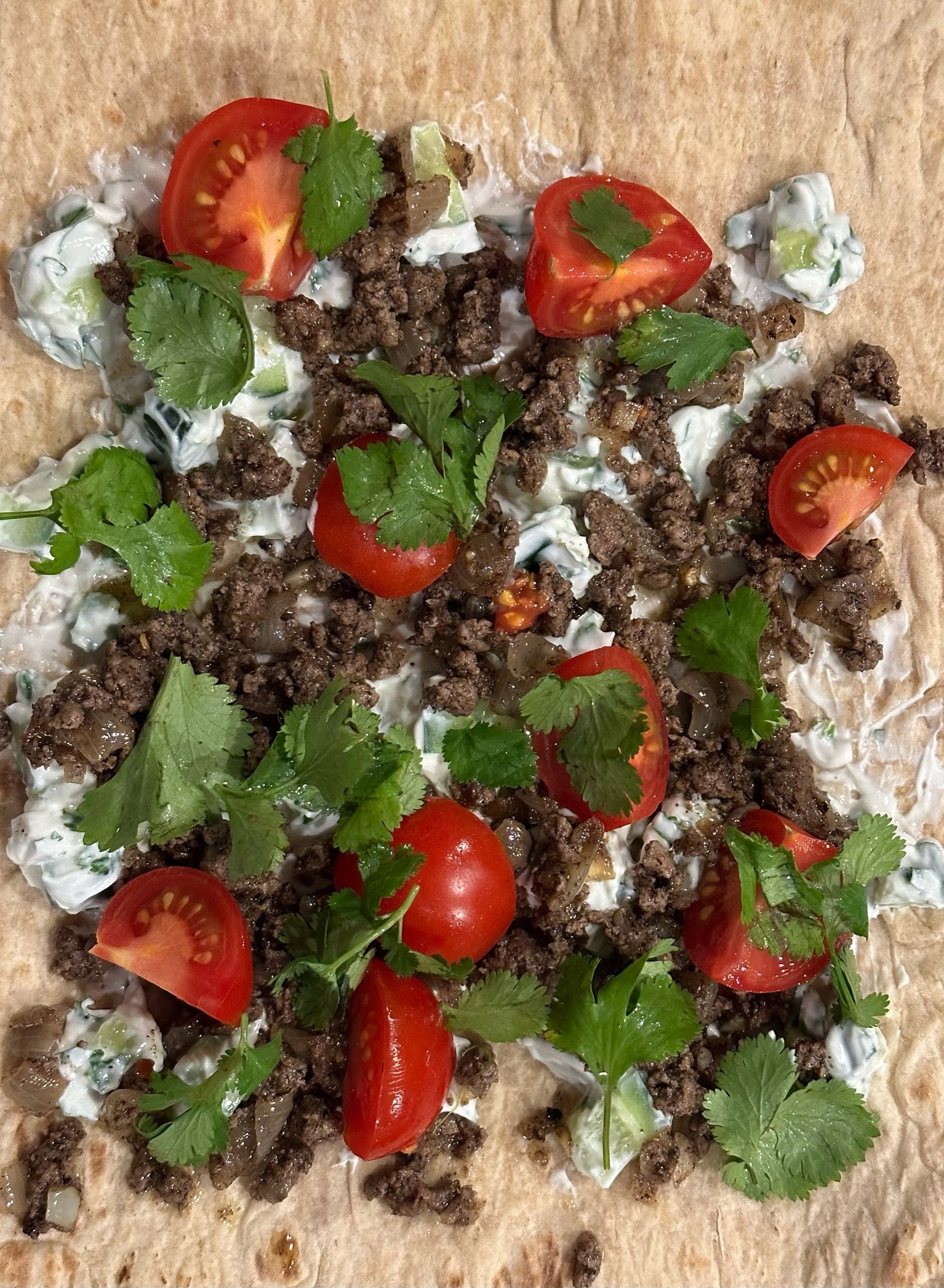 Lahmacun, Middle Eastern Lamb-style “Pizza”