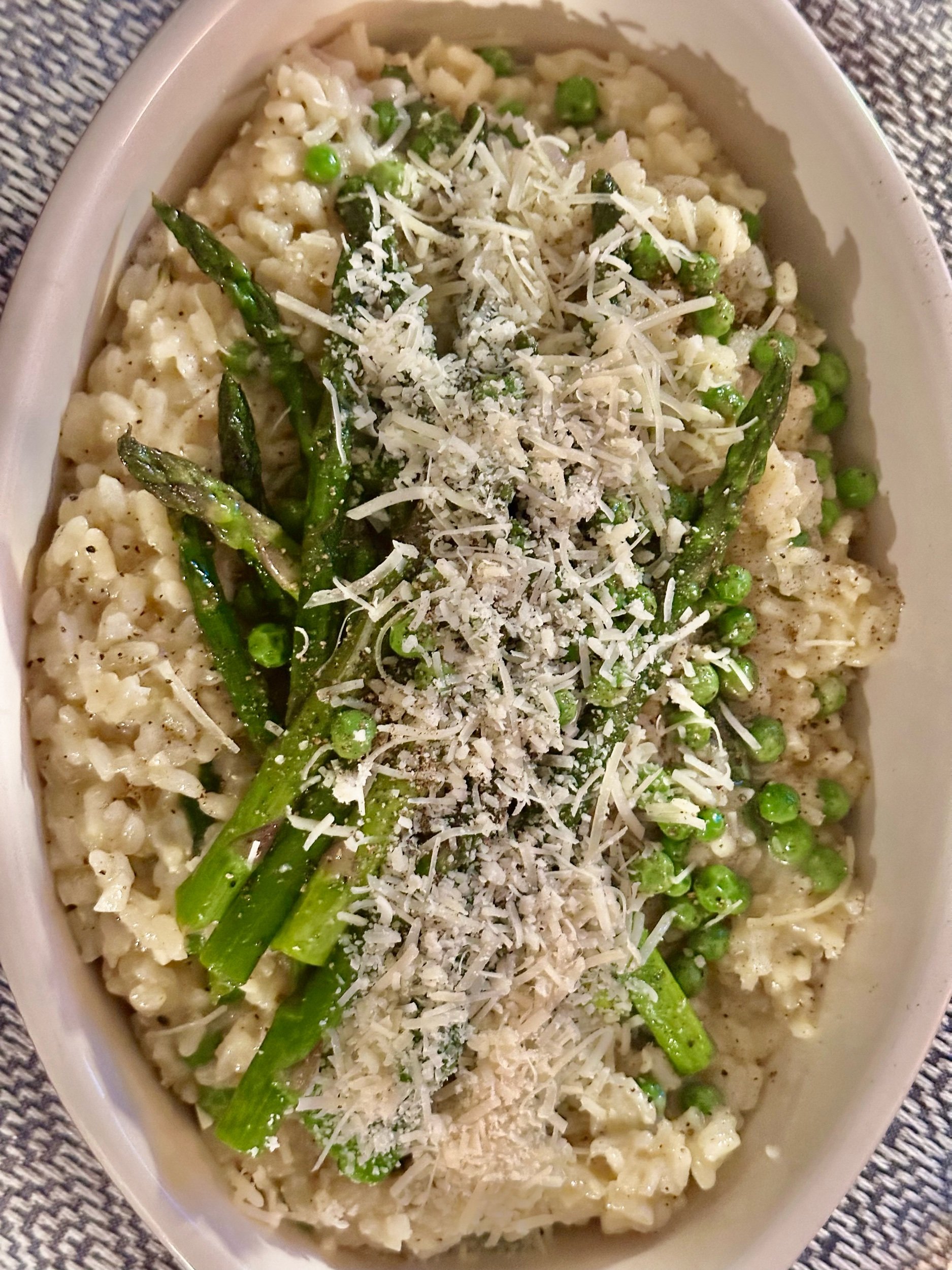 Spring Risotto with Asparagus and Peas
