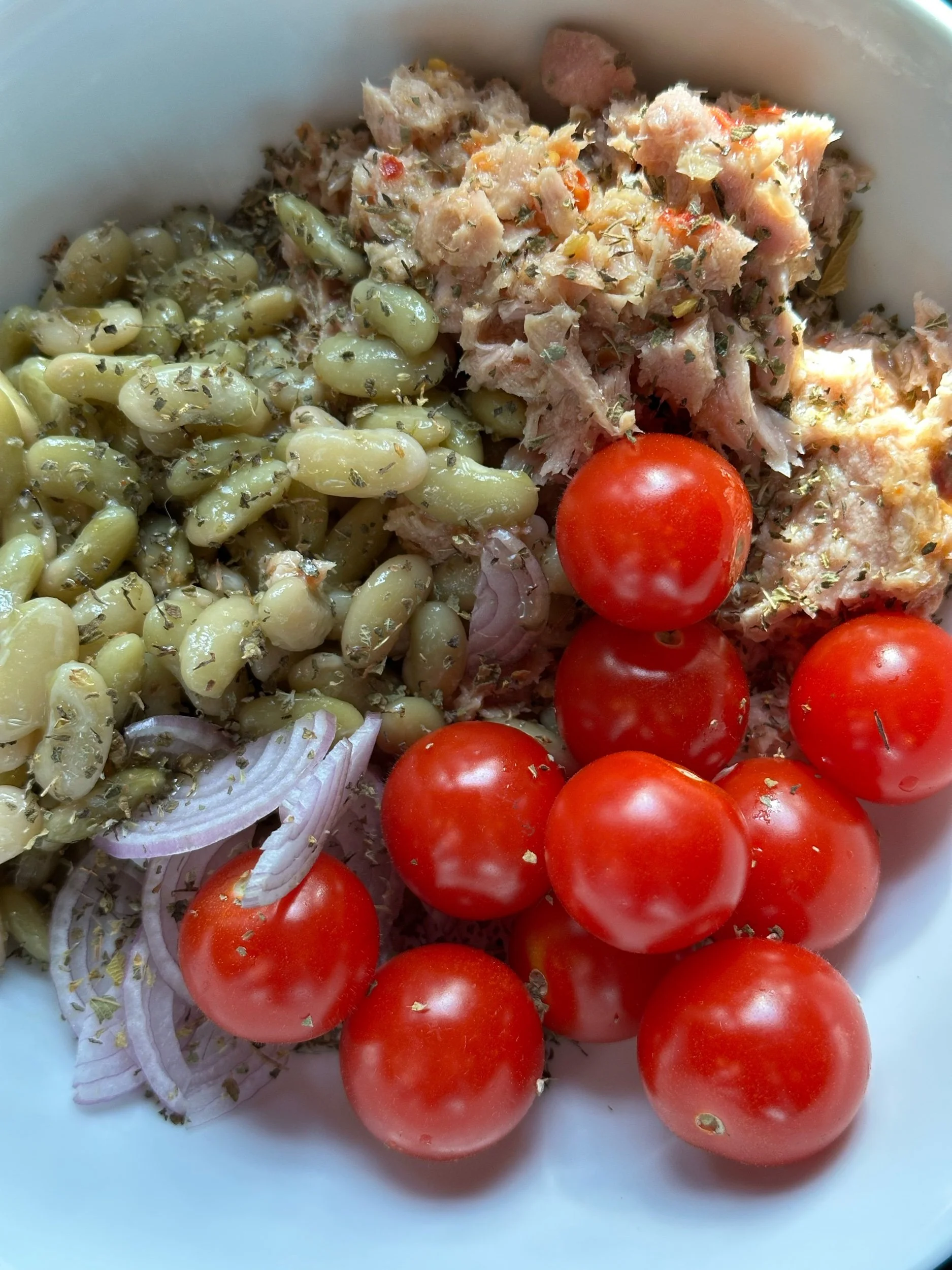 Italian Scratch-Cooked White Bean and Tuna Salad