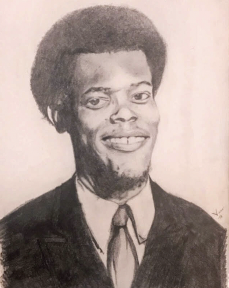 Pencil on Paper, "Samuel L Jackson"