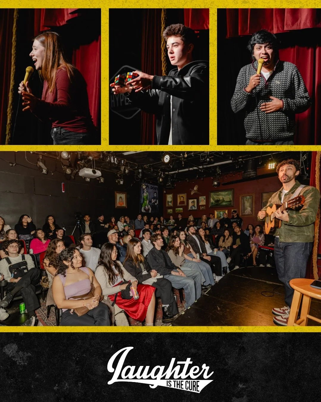 Still can&rsquo;t get over how good this show was. So much love to every performer who donated their time and all of the audience members who made this night so special. Because of you, we are able to help so many kids. 

📷: @bushdelia 

#comedy #ch