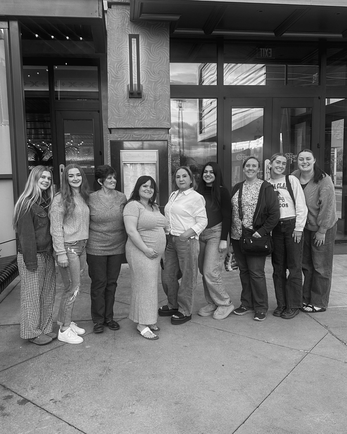 The team celebrating our amazing therapist and mom-to-be!