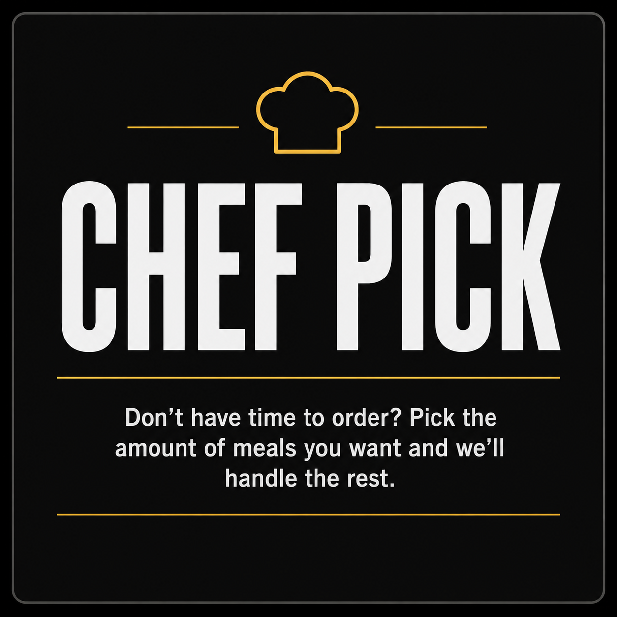 Chef Pick