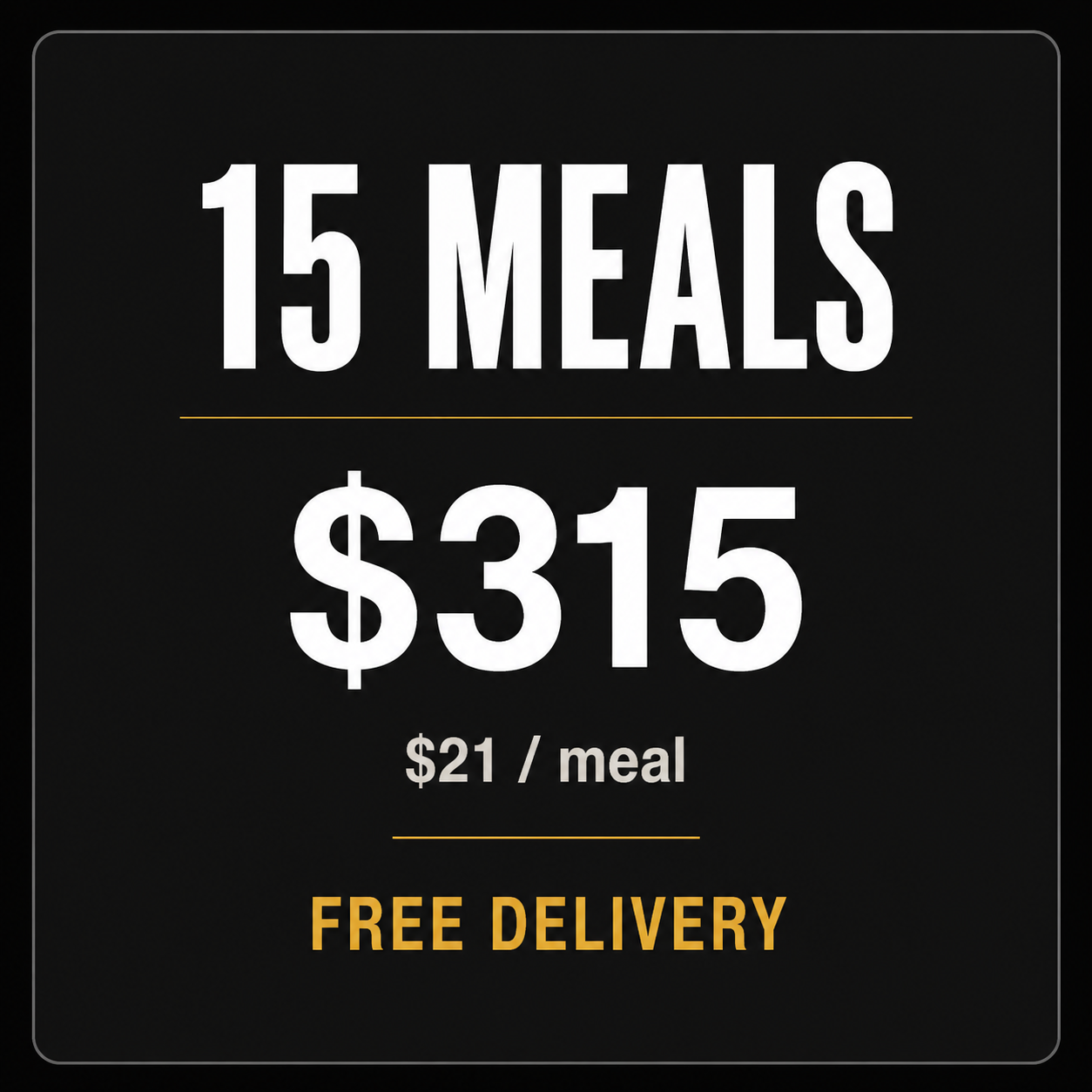 15   Meals