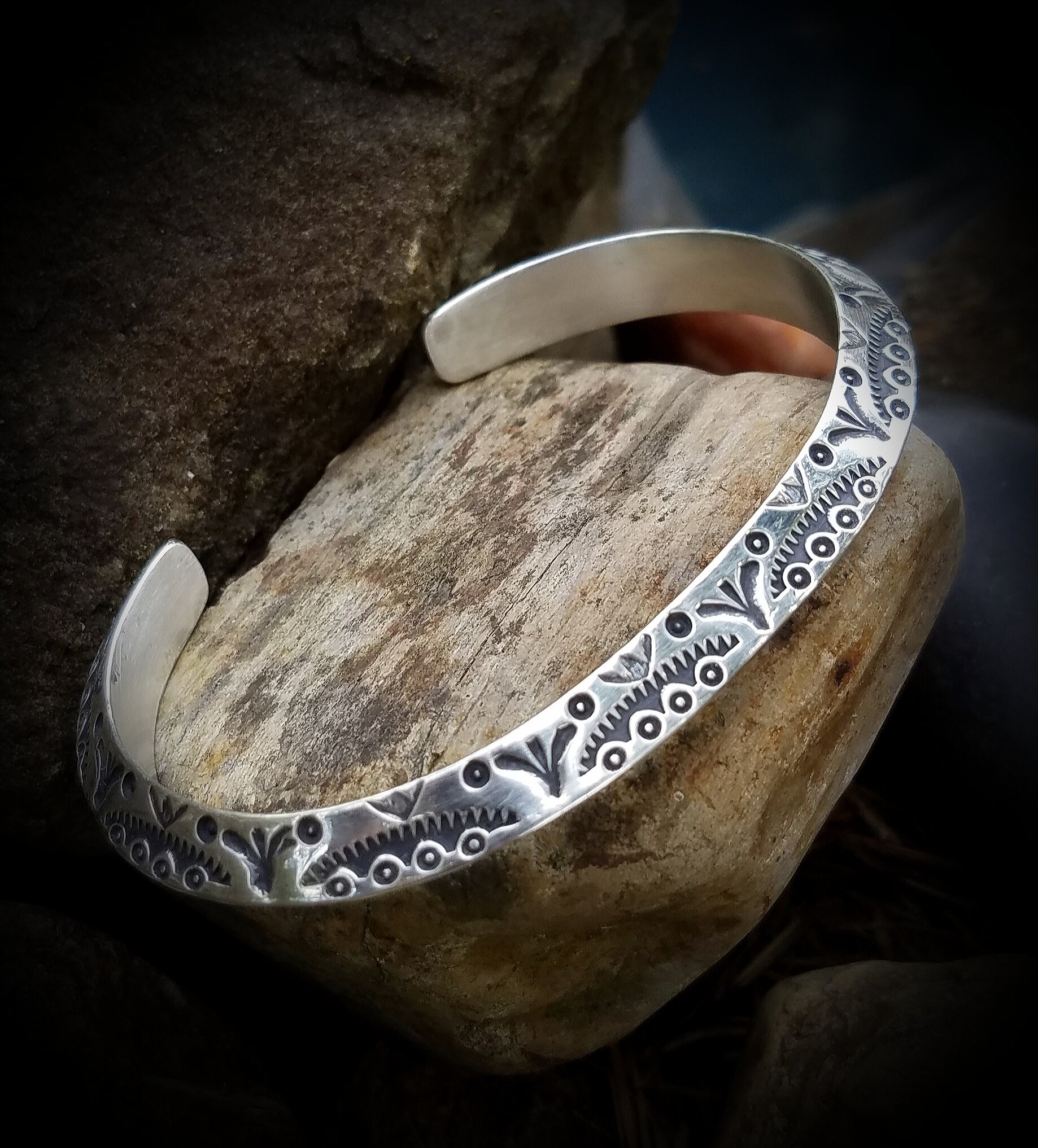 925 Sterling Silver Rudraksha Kada Bracelet – Auriann