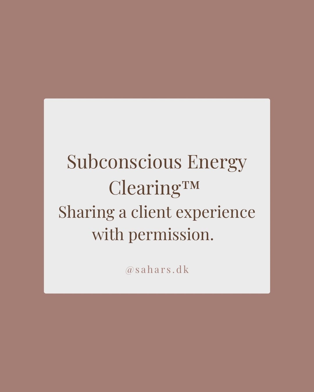 This is Subconscious Energy Clearing&trade;
A deeper way of working that creates real movement and allows the release of what has been held in the system.