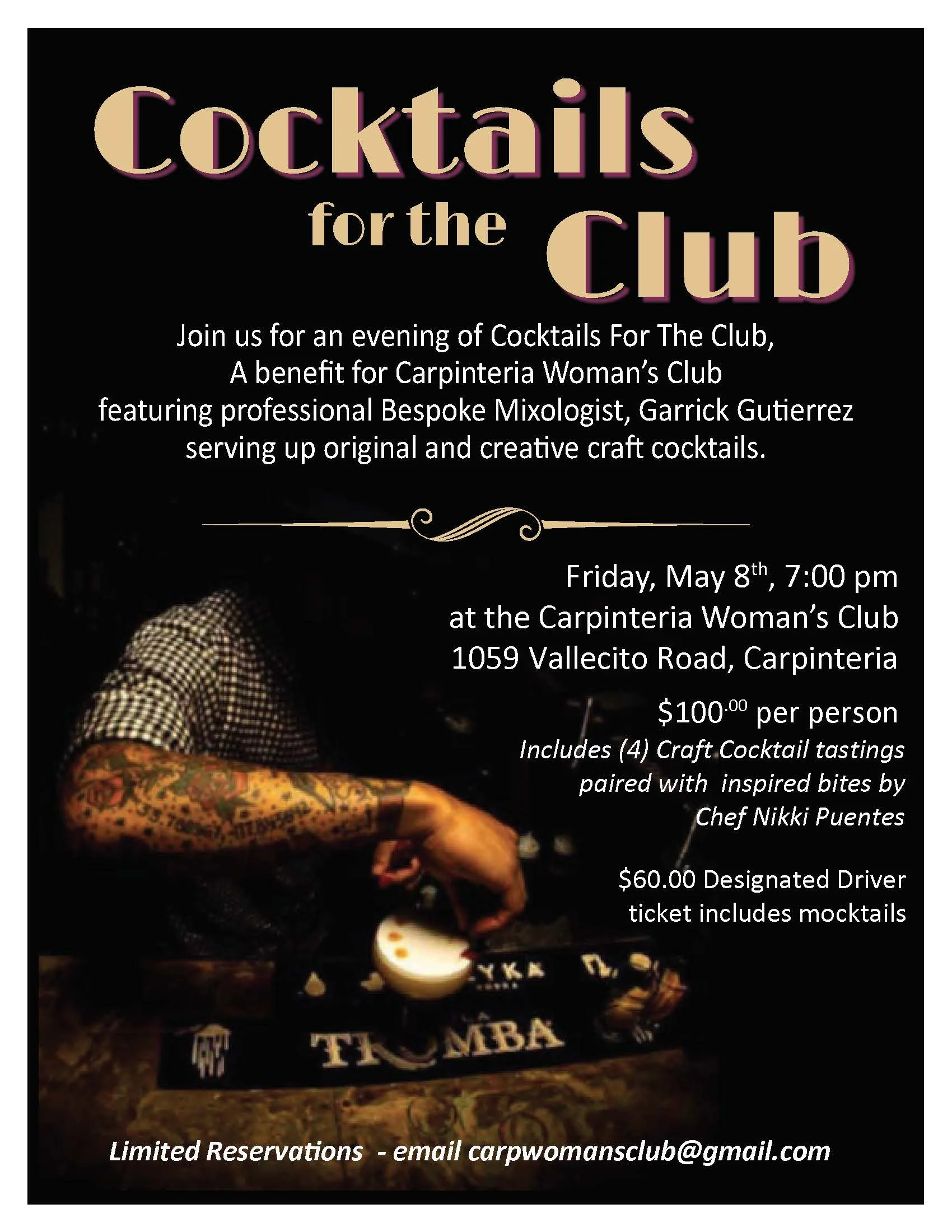 Cocktails for a cause