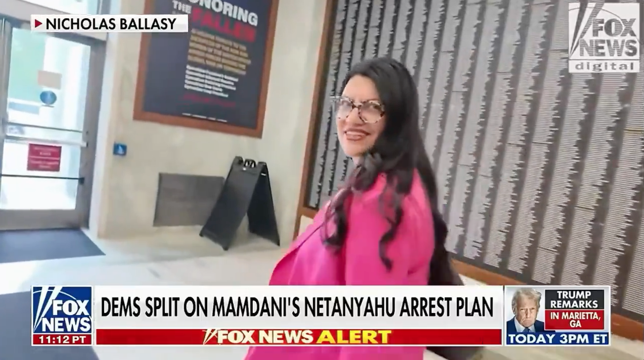 Fox News segment on Ballasy’s interviews with Democrats about NYC Mayor Mamdani exploring ways to arrest Israeli Prime Minister Netanyahu