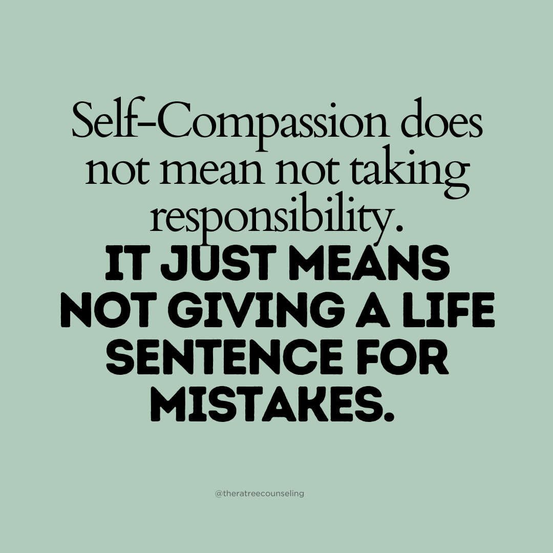 There is a difference between taking responsibility for our wrongs and shaming ourselves for our mistakes. There is a  difference between taking accountability and. beating ourselves up for every wrong we have ever done. Self-compassion does not mean