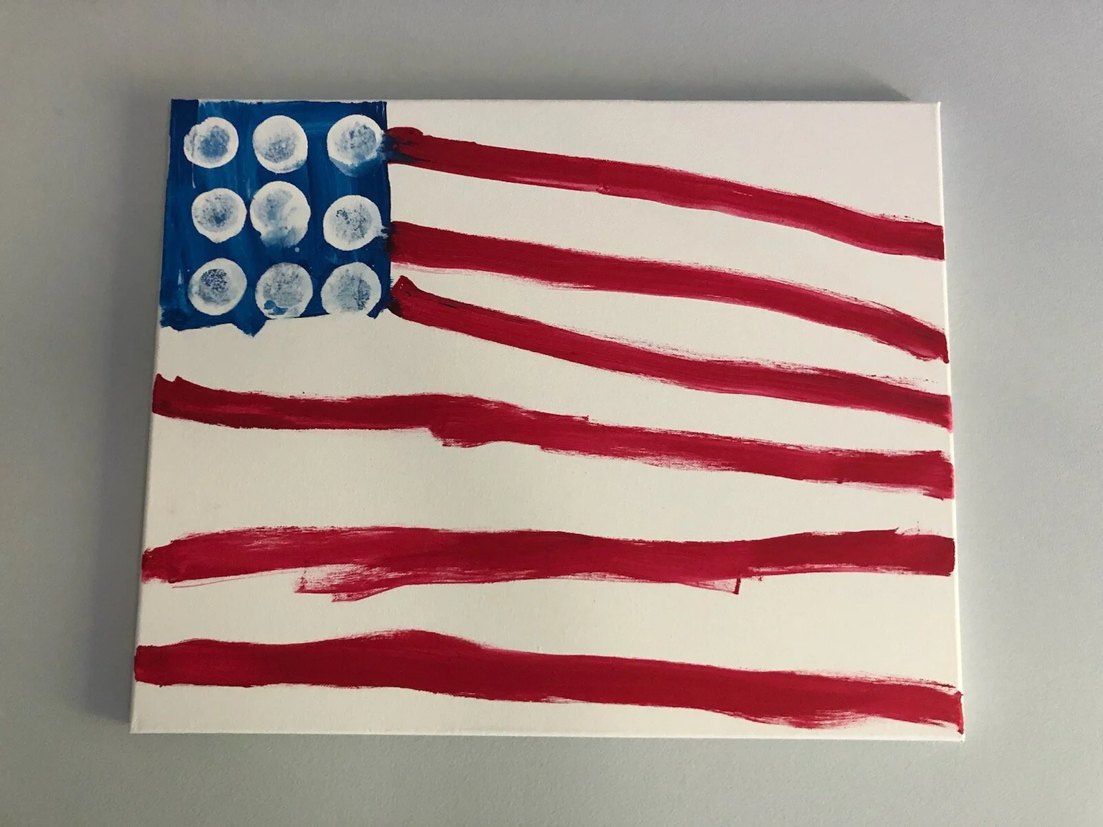 American Flag by Leo, Age 6