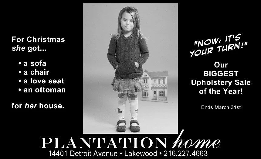 Advertisement for PLANTATION home