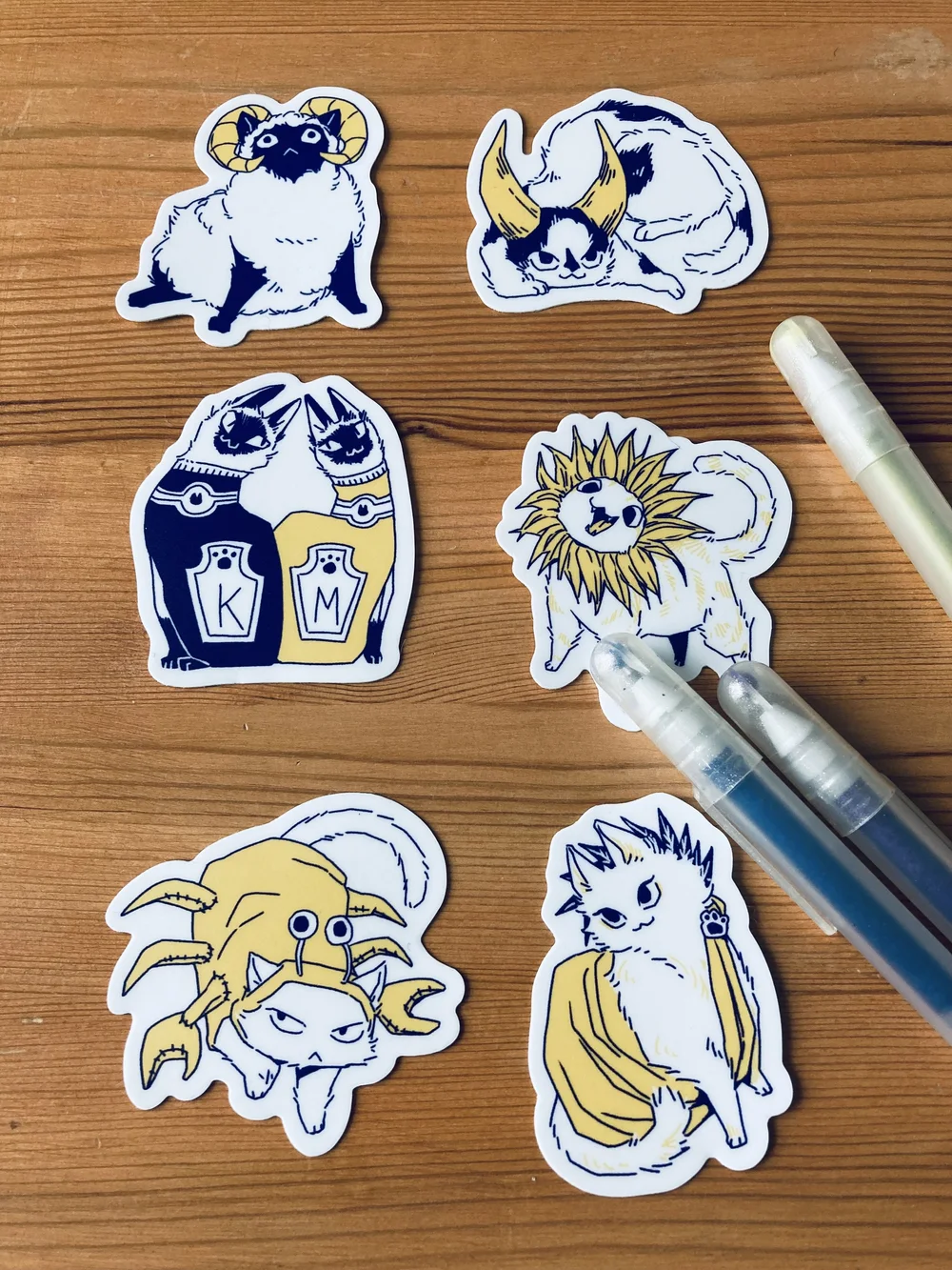 Stickers — yuki tanaka | smirking cat