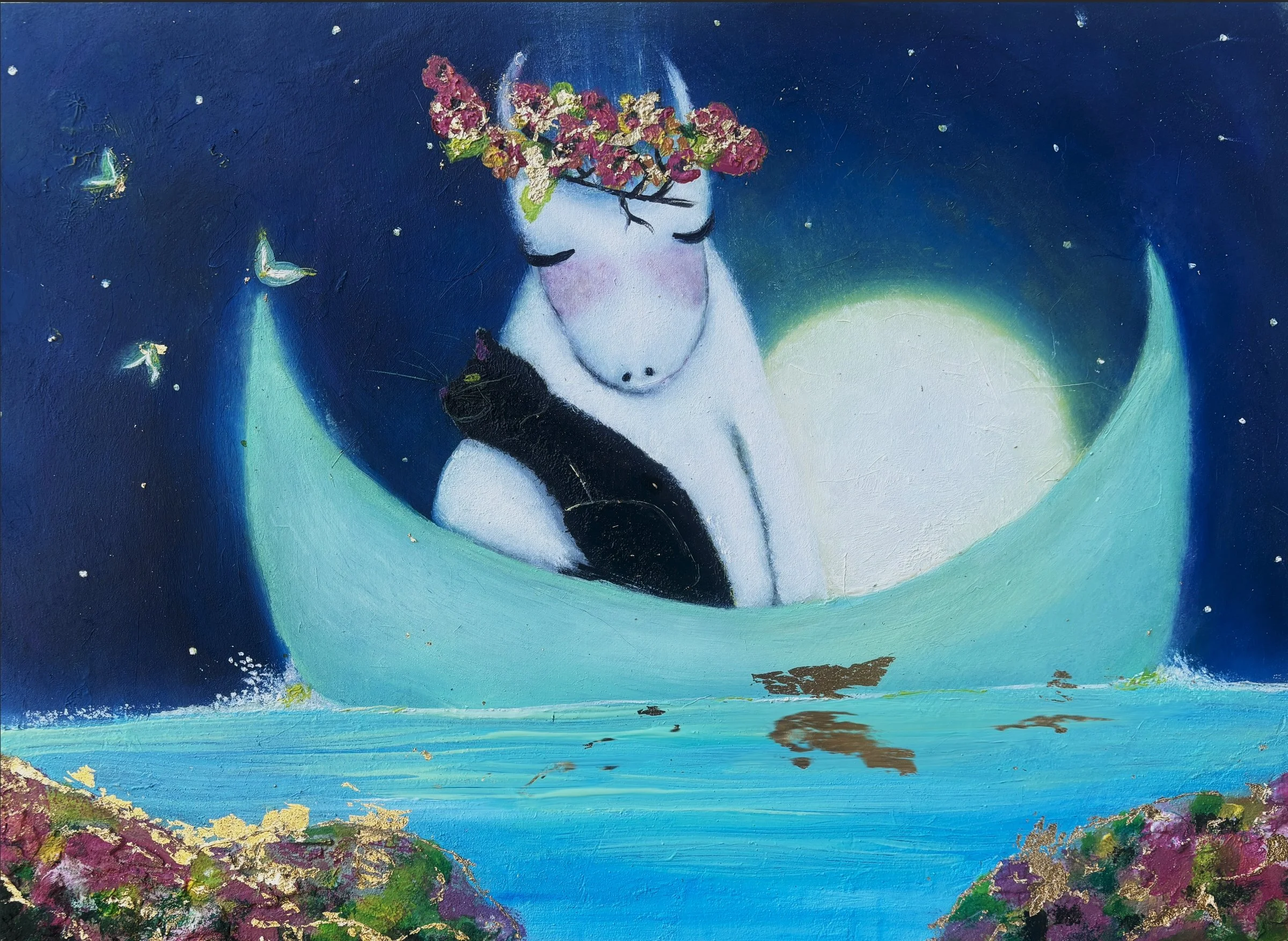 "No Time to Lose" Oil On Canvas  