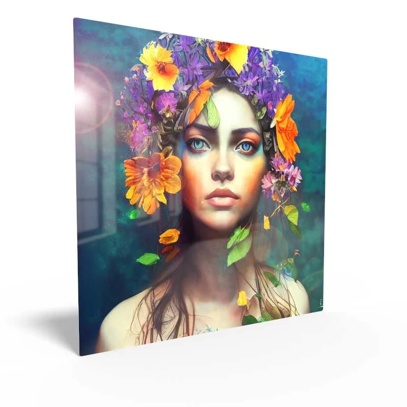 HD Chromaluxe® Metal Prints Print Your Images on Metal Metal prints are known for their enamel-like surface, available in either a shiny gloss or matte appearance. They are crafted from panels of ChromaLuxe® aluminum, making them highly sought after