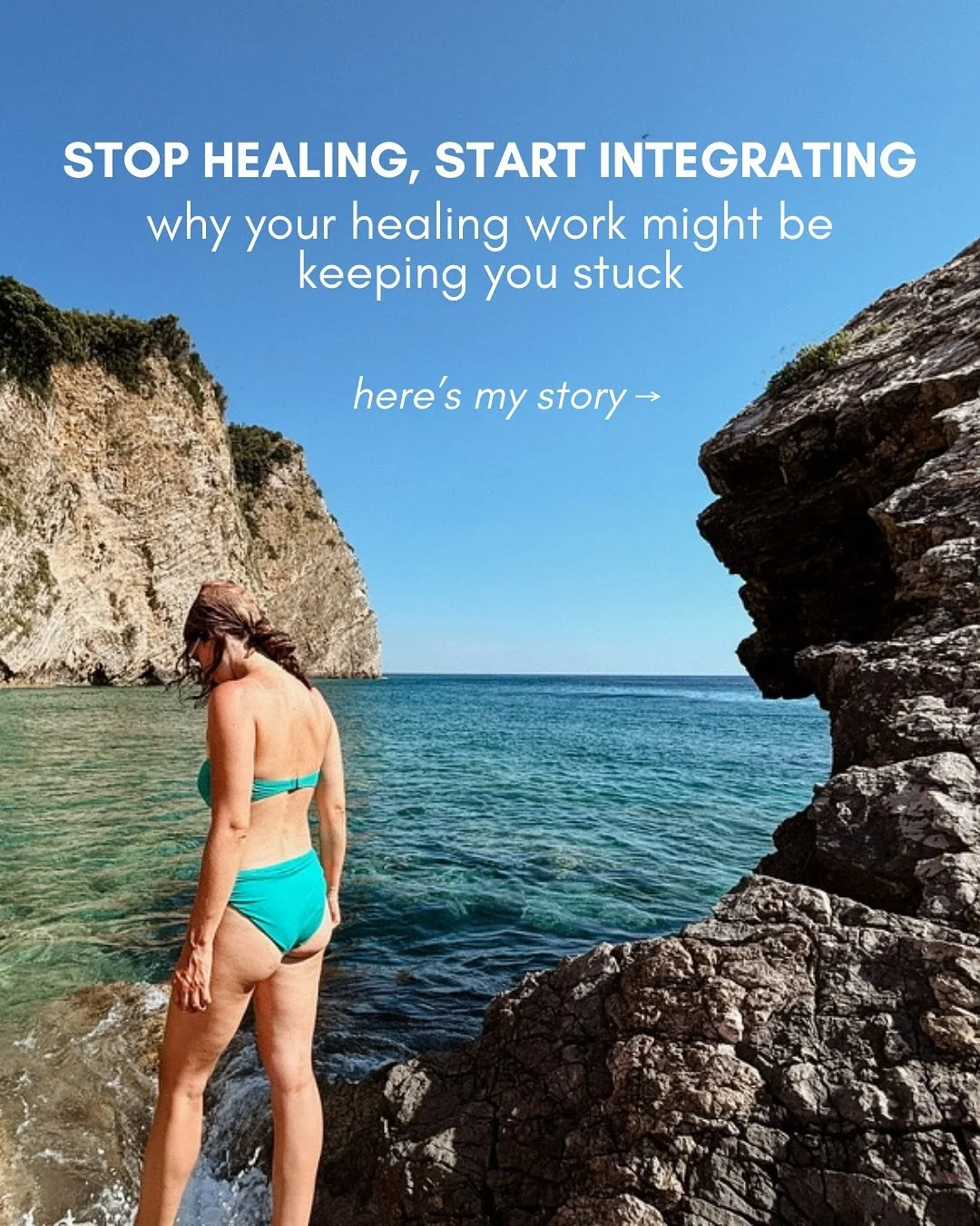 Stop healing. Start integrating. 

Meditation, journaling, cold plunging, breathwork&mdash;none of these things are integration. 

Integration is a way of being, and it starts with how you relate to yourself. Integration begins when your inner orient