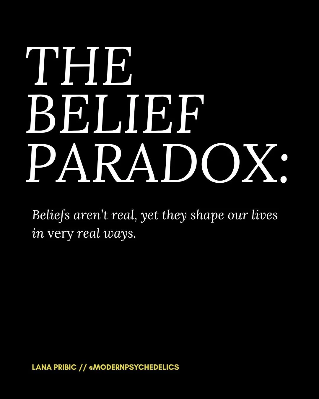 Beliefs aren&rsquo;t real, and yet they drive your entire life. You can&rsquo;t control everything that happens, but you CAN influence the meaning you give it. And that changes everything.

🎧 NEW podcast is up&mdash;comment PODCAST to listen

🎇 Coa