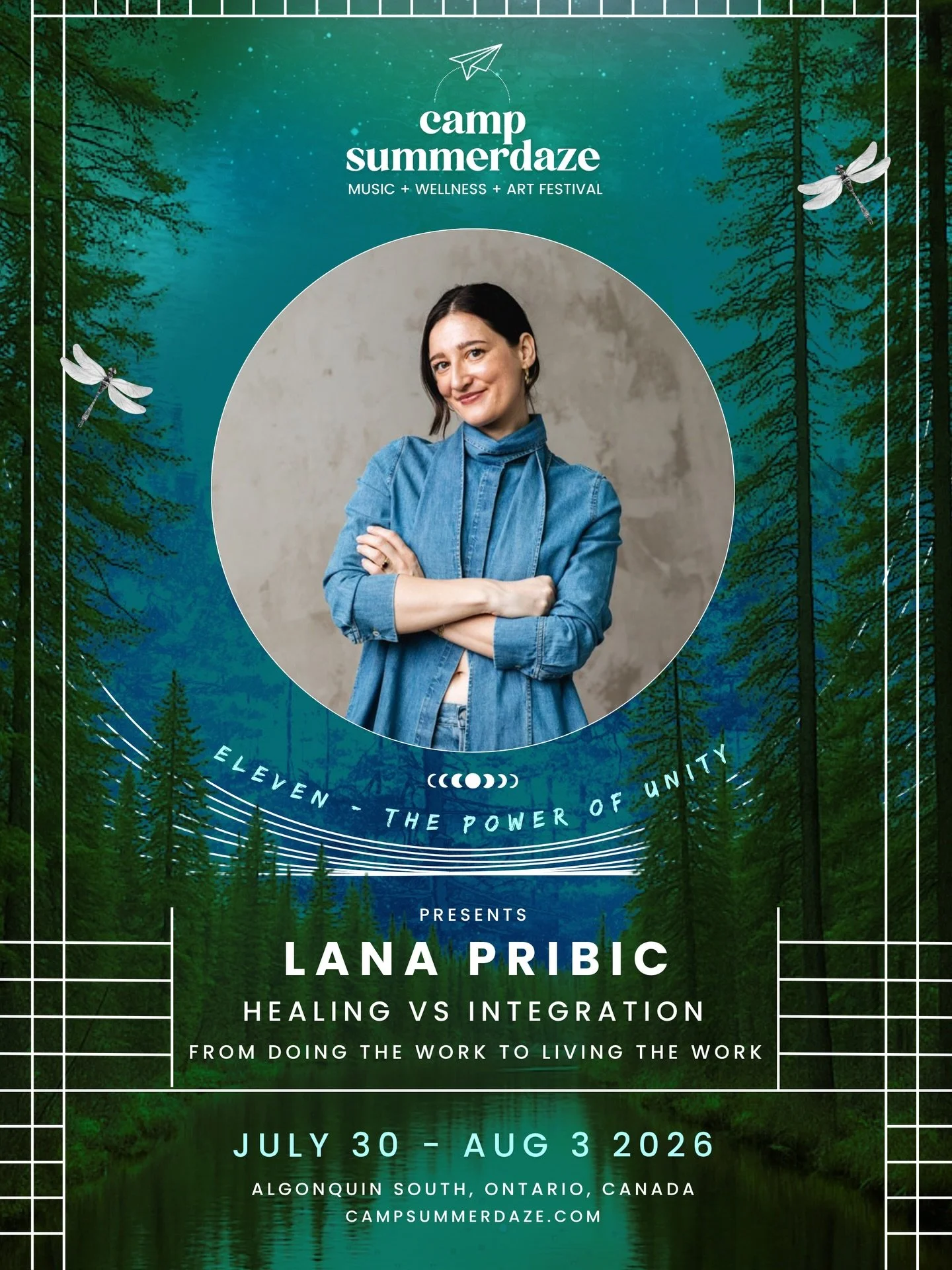 Thrilled to announce that I will be delivering a live workshop this year at @campsummerdaze ✨ on the topic of: 

🫴 HEALING VS INTEGRATION: from doing the work to living the work

Join me for an unforgettable weekend of dancing on the earth &amp; gig