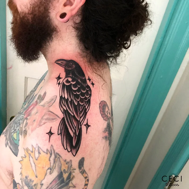 Crow tattoo