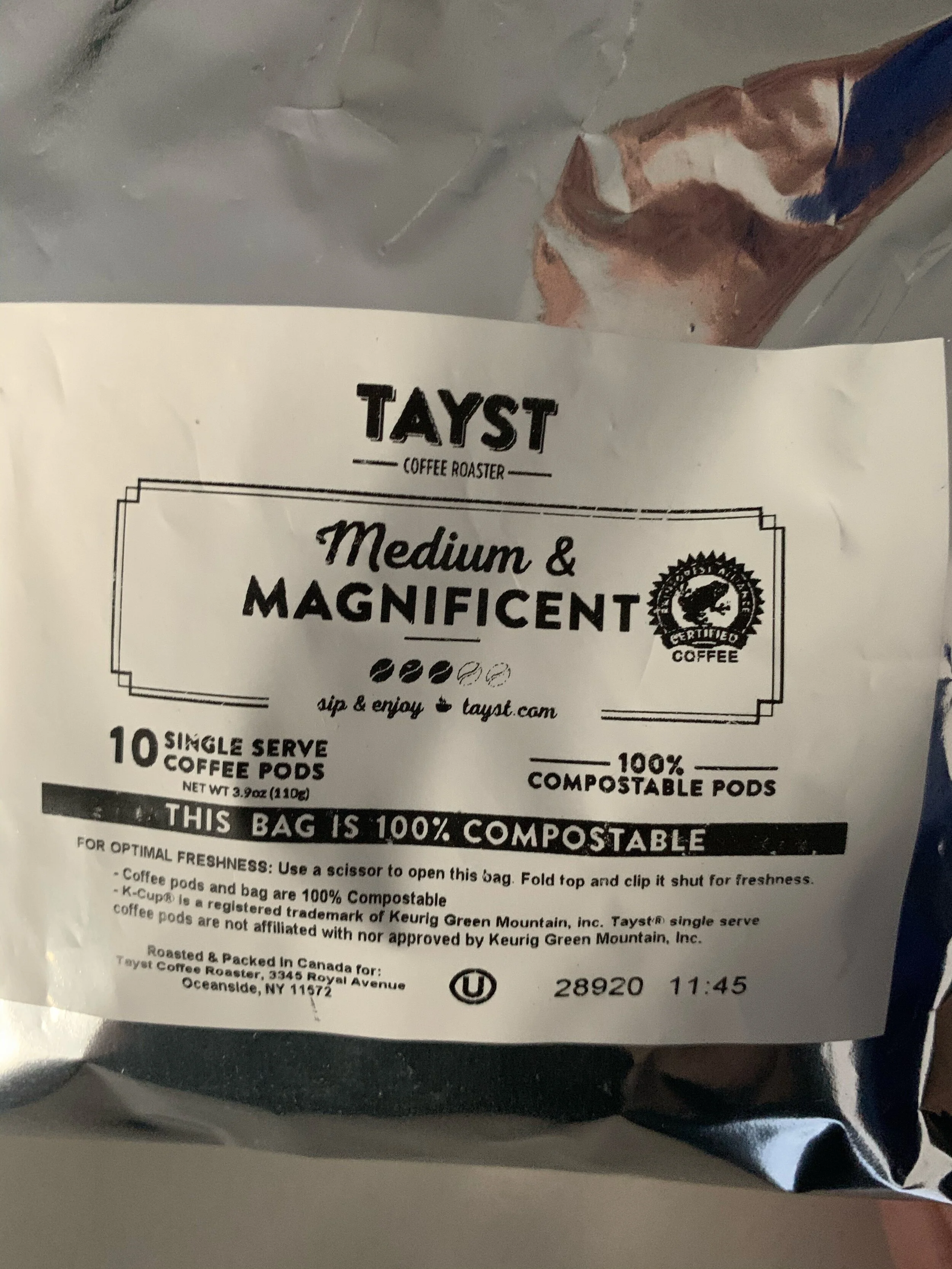 Tayst Coffee Review — Azalea Cottage 