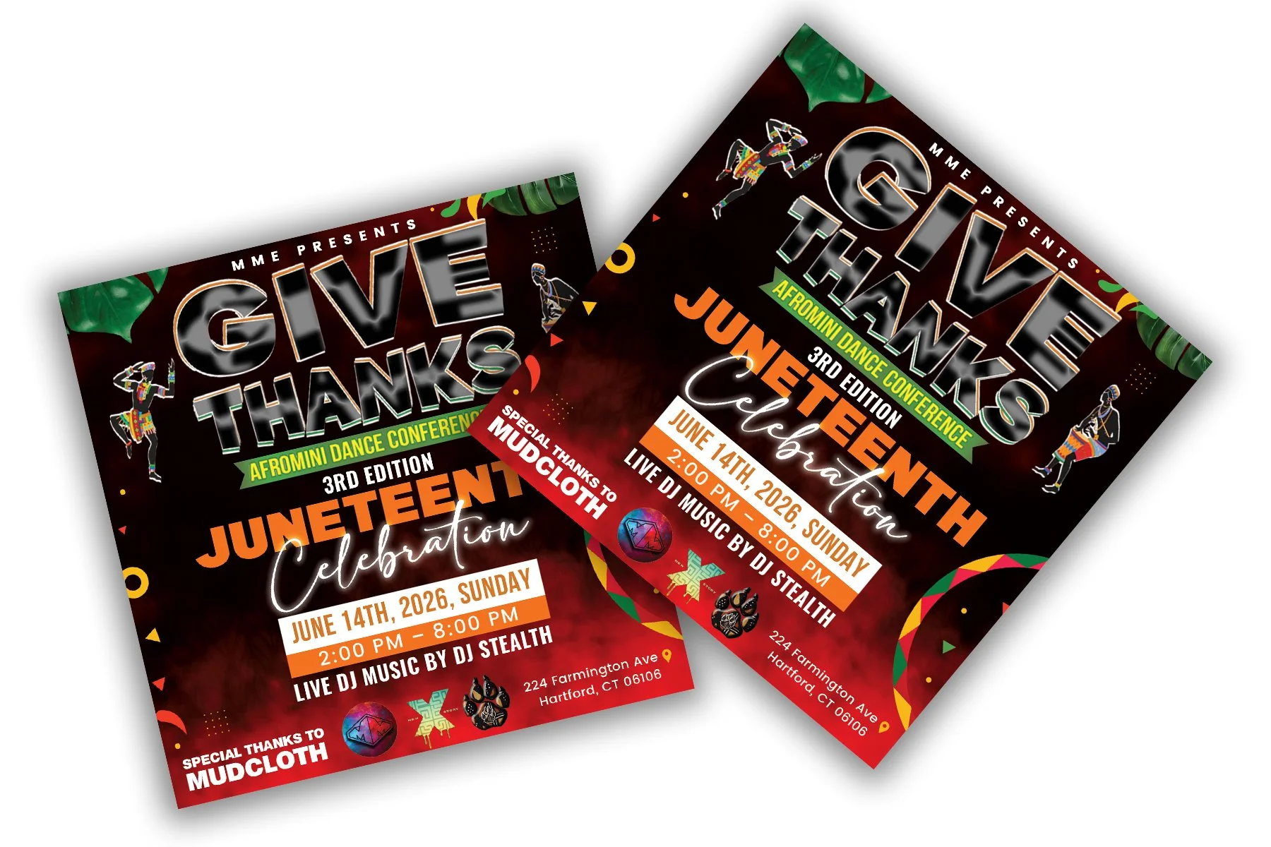 Give Thanks AfroMini Dance Conference - Juneteenth Celebration GEN/ADM (1 CLA)