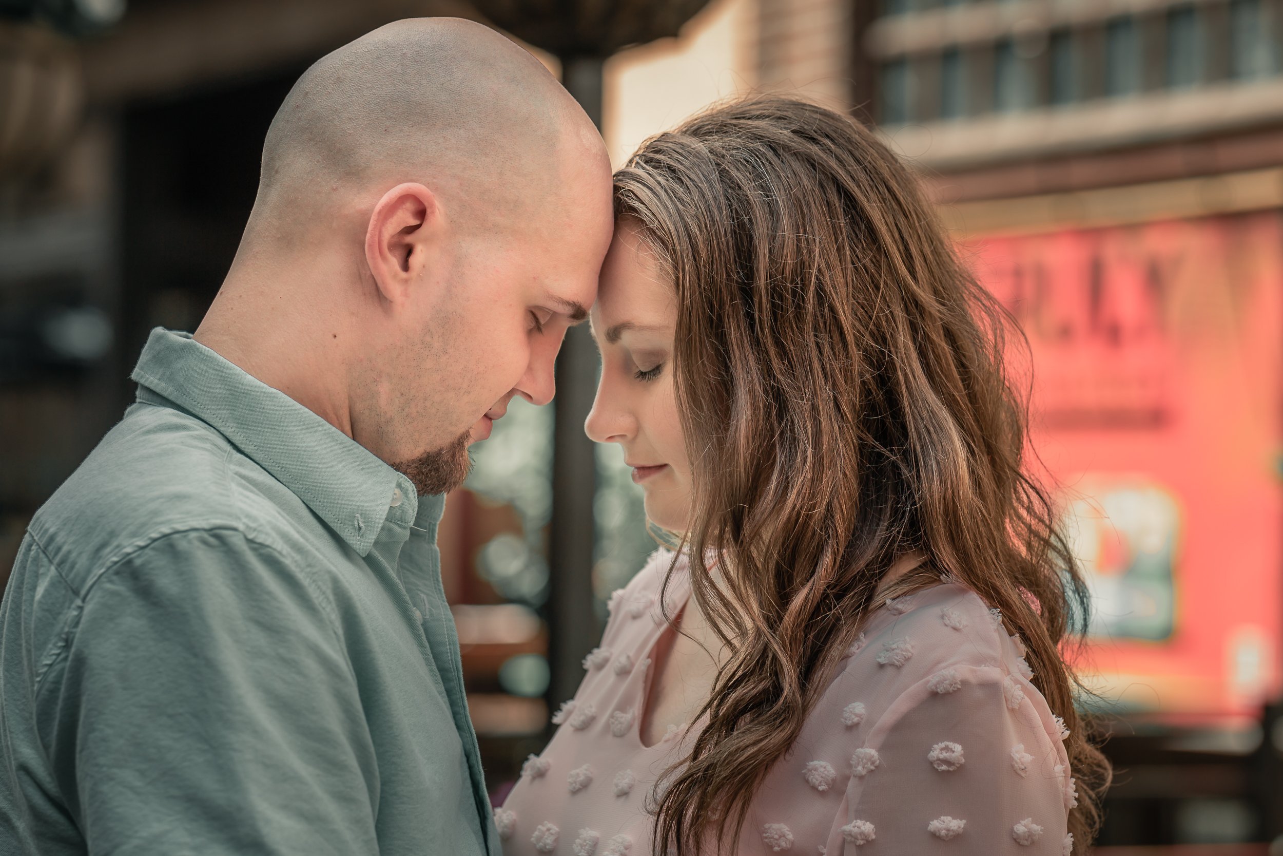 Engagement, Couple, Downtown Cleveland, East 4th Street, Engagement Photographer, Couples Photography,