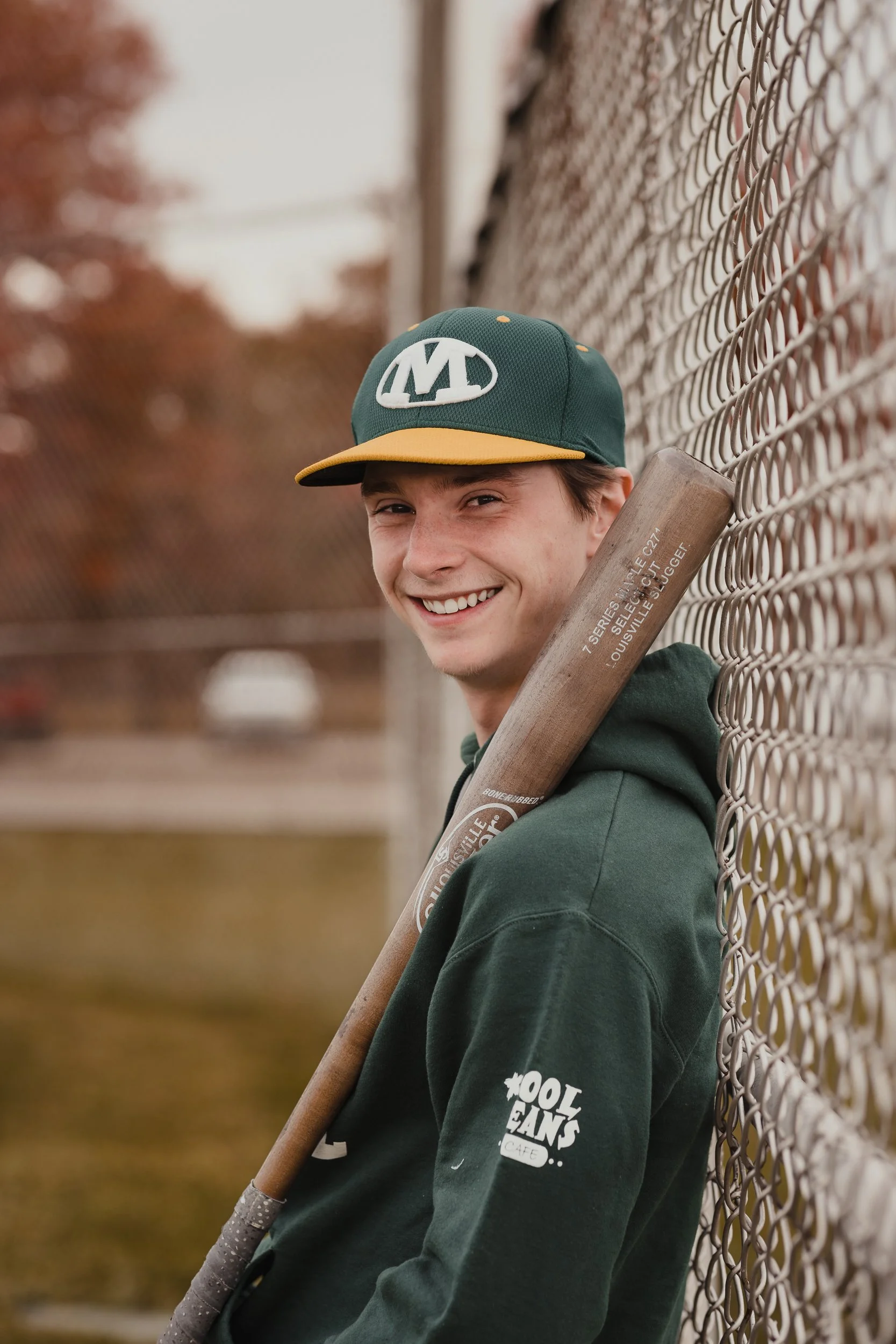 Senior Portraits, Baseball, Medina Bees, Pitcher, HS Senior