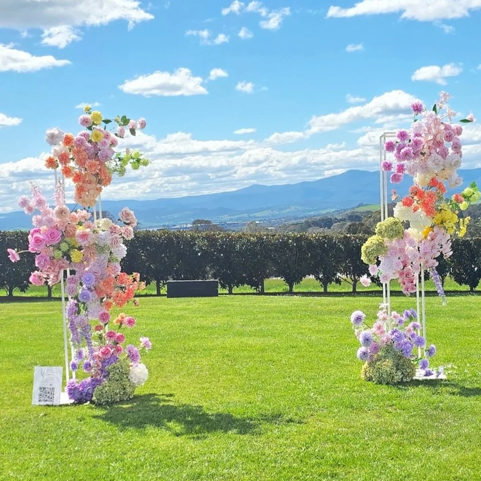 Blush, Lilac, Lime and Yellow