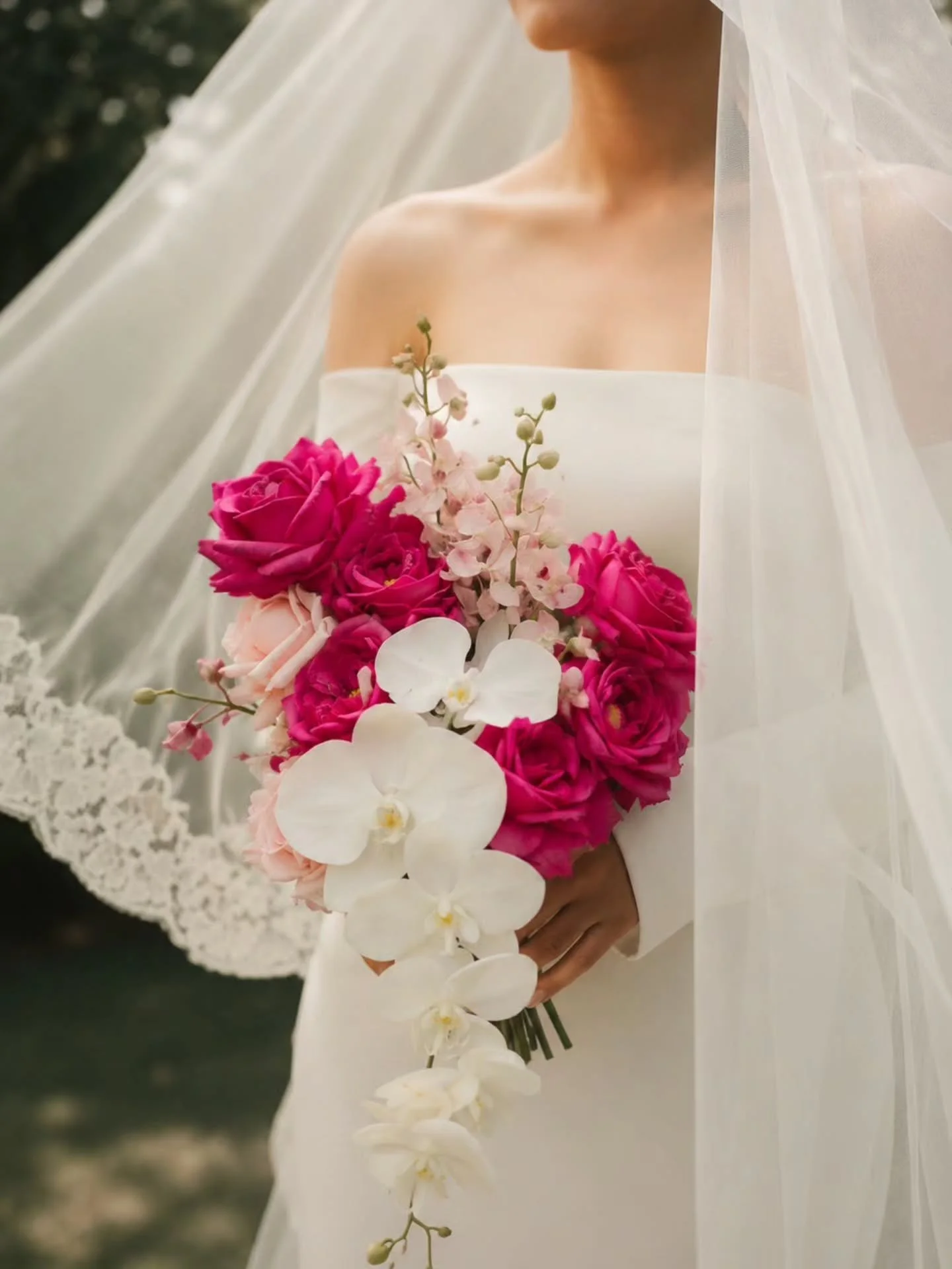 Bold blooms. Modern romance. Timeless elegance. 🌸✨
A vibrant bridal bouquet featuring austin roses, mokara orchid and  phalaenopsis orchid &mdash;designed to make a statement.

@blossomvive.au

#BridalBouquet #WeddingFlowers #ModernBride #SilkFlower