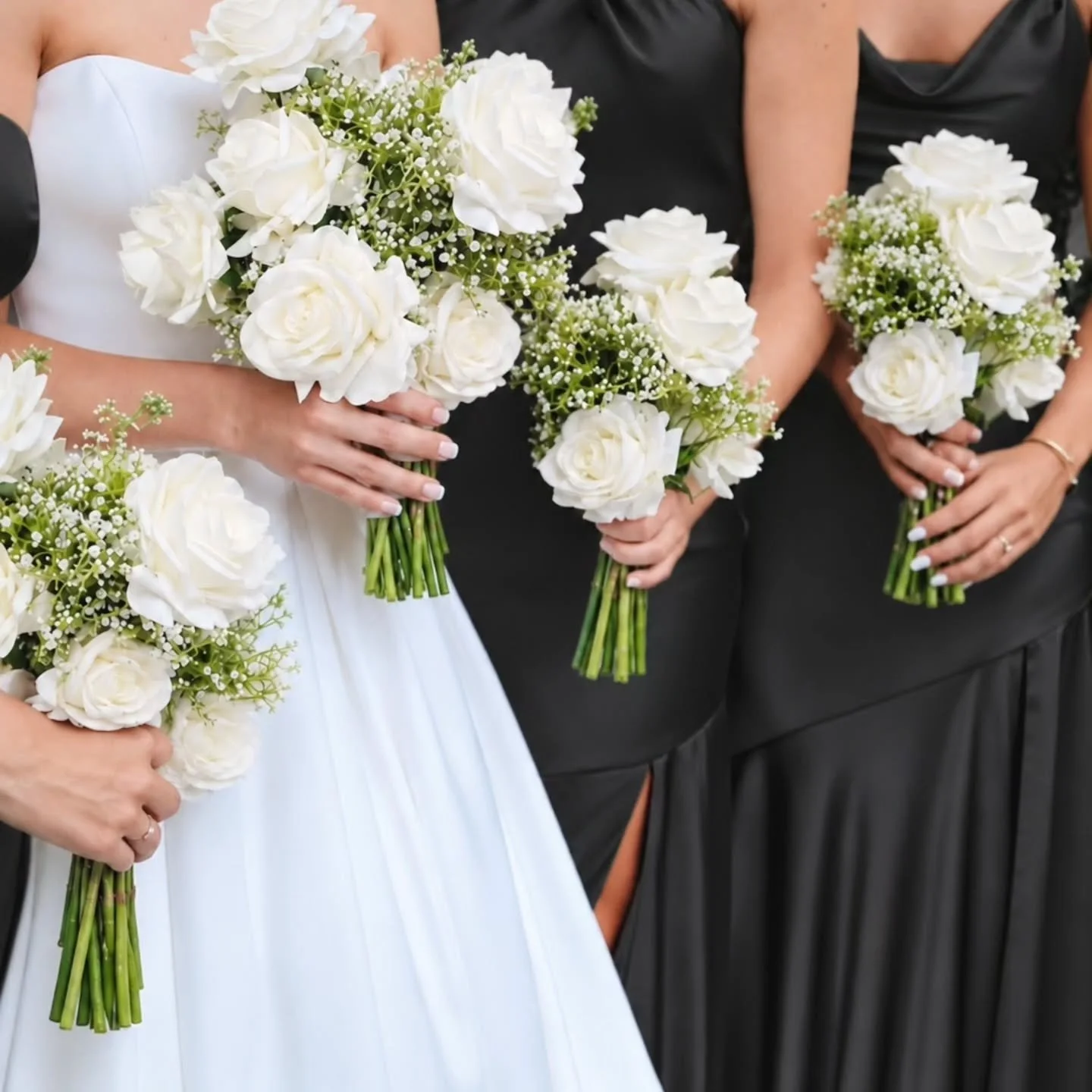 Classic white, effortlessly elegant. 🤍
Artificial fresh touch roses and baby's breath. 
Simple, romantic and designed to complement any wedding style.

Artificial bridal bouquets, handcrafted to last beyond the wedding day.

#BridalBouquet #WeddingB