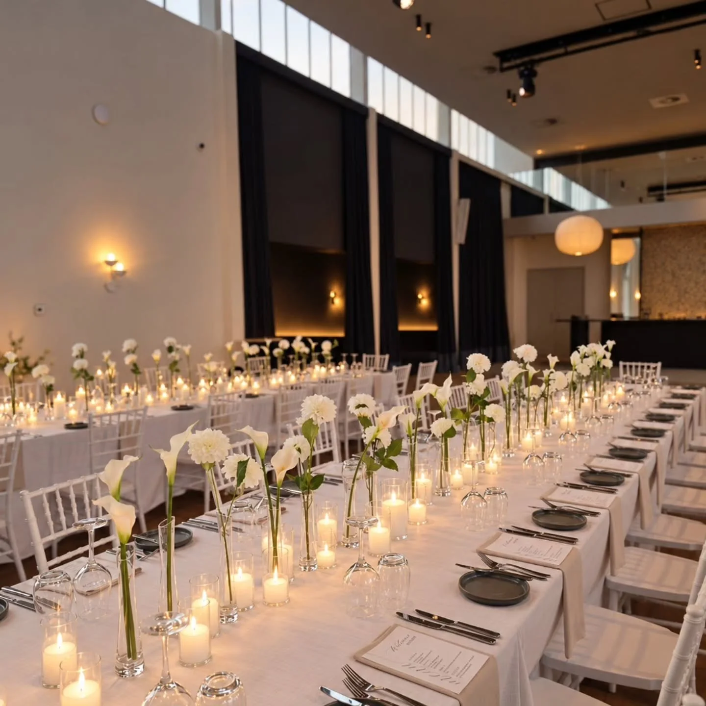 White florals, warm candlelight and a beautifully clean setting @sunnysideestate.events

#AngelsFloralEvent #MelbourneWedding #WeddingStyling #CandlelightWedding #WhiteWedding WeddingReception MelbourneWeddingStylist