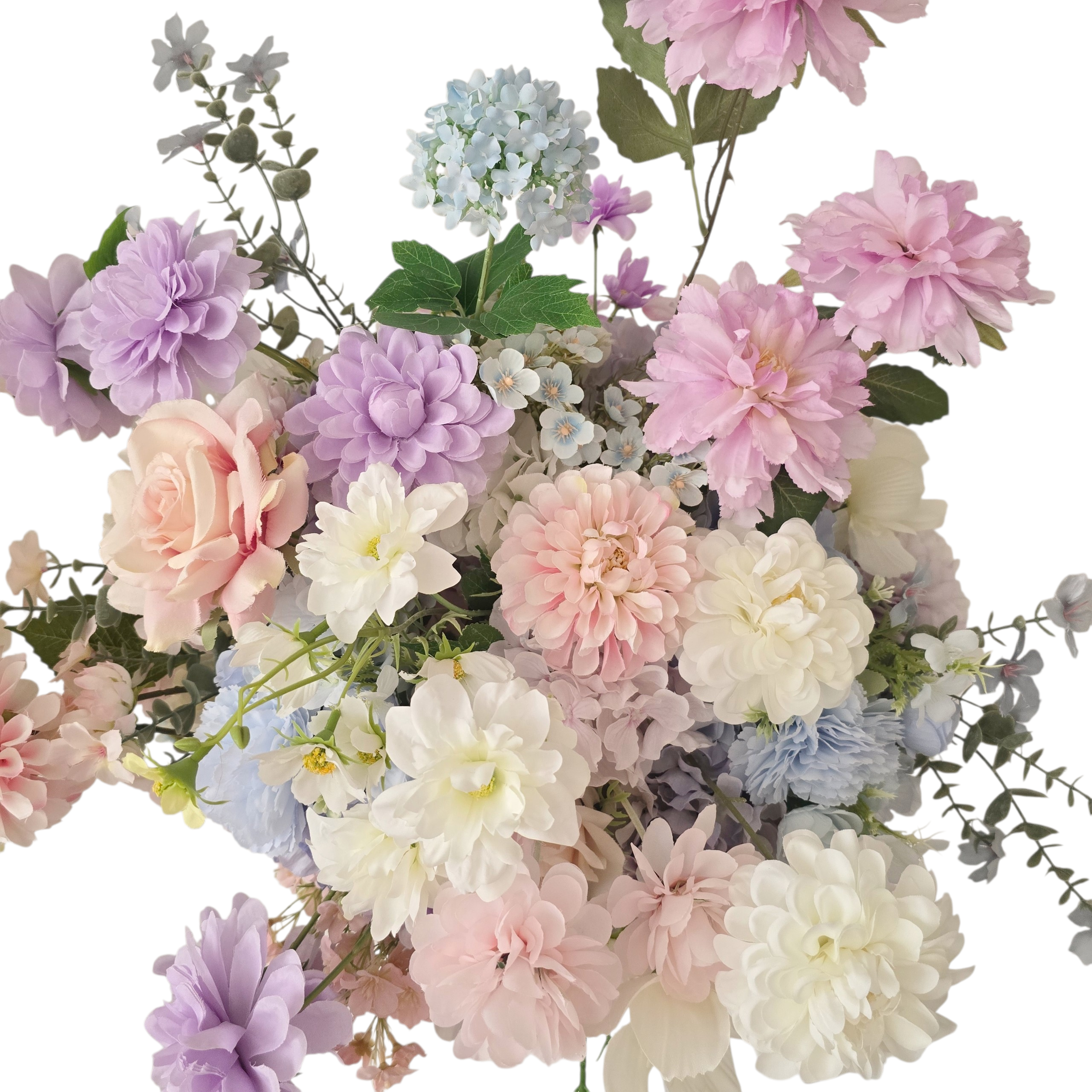 Large centrepiece with stand (Pastel Garden)