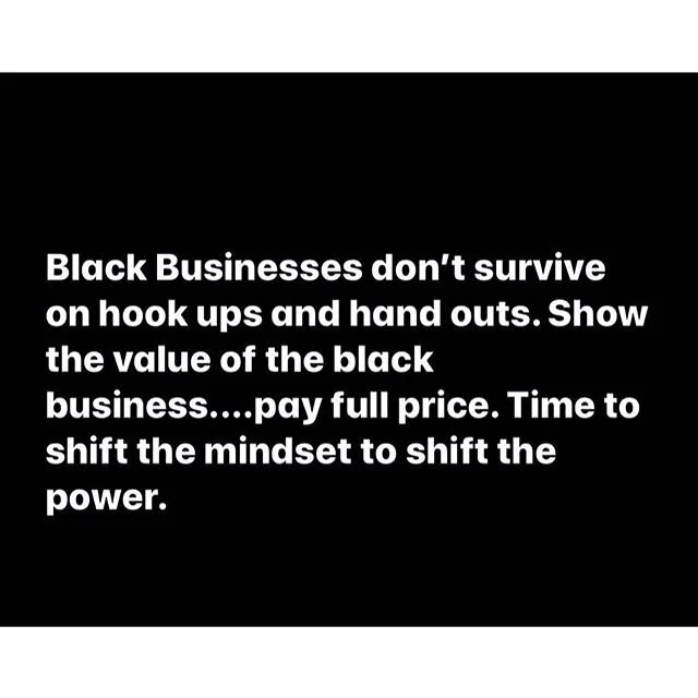 So many times us, black business owners highlight/go on rants about customers/clients not paying our full price. But, we fail to acknowledge the ones that do. This post is dedicated to the clients that don&rsquo;t lowball, have no problems with payin