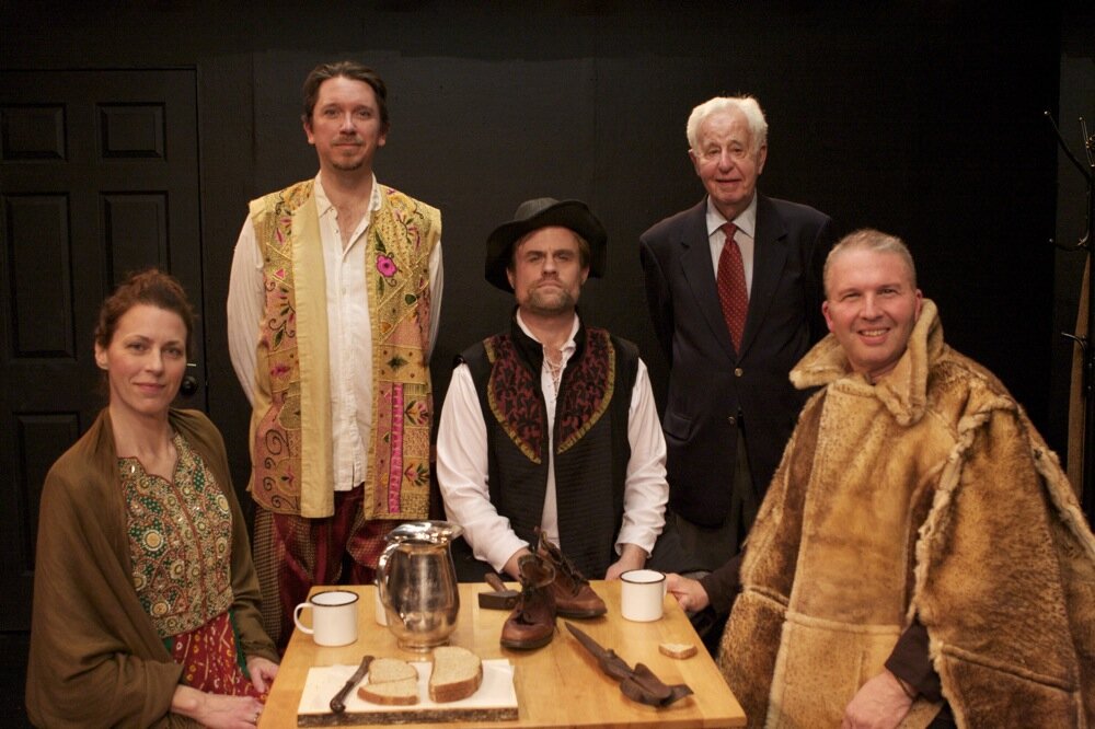 Martin Halpern and The Satin Cloak Cast