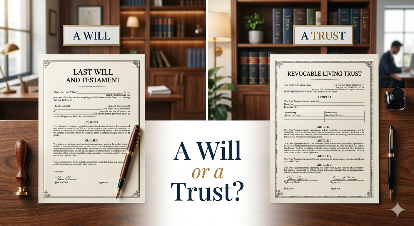 A Will or a Trust?