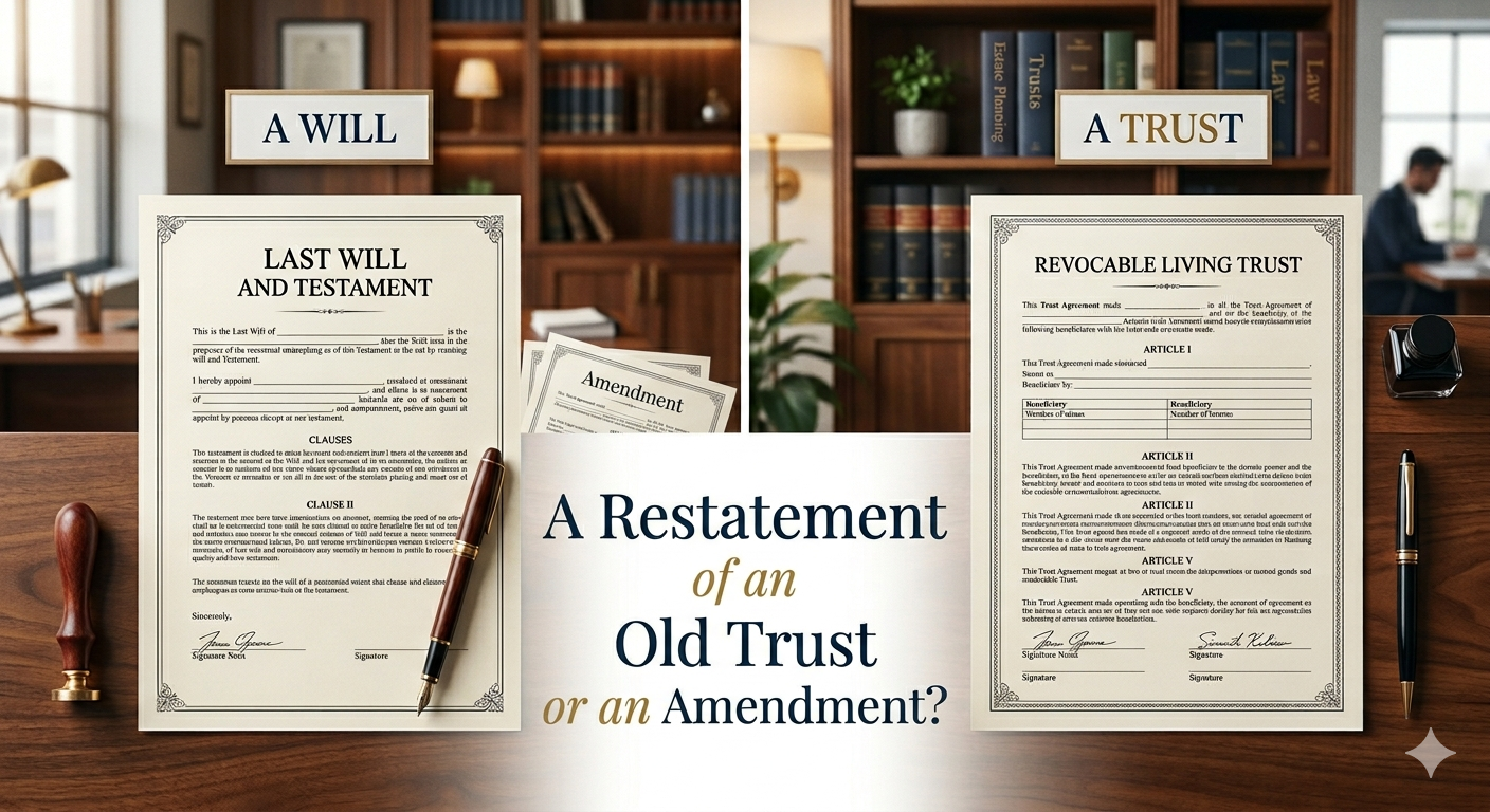 Is it better to restate an old trust instead of amending it?