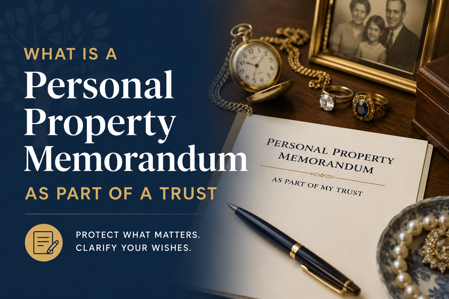 What Is a Personal Property Memorandum and Why Is It Important?