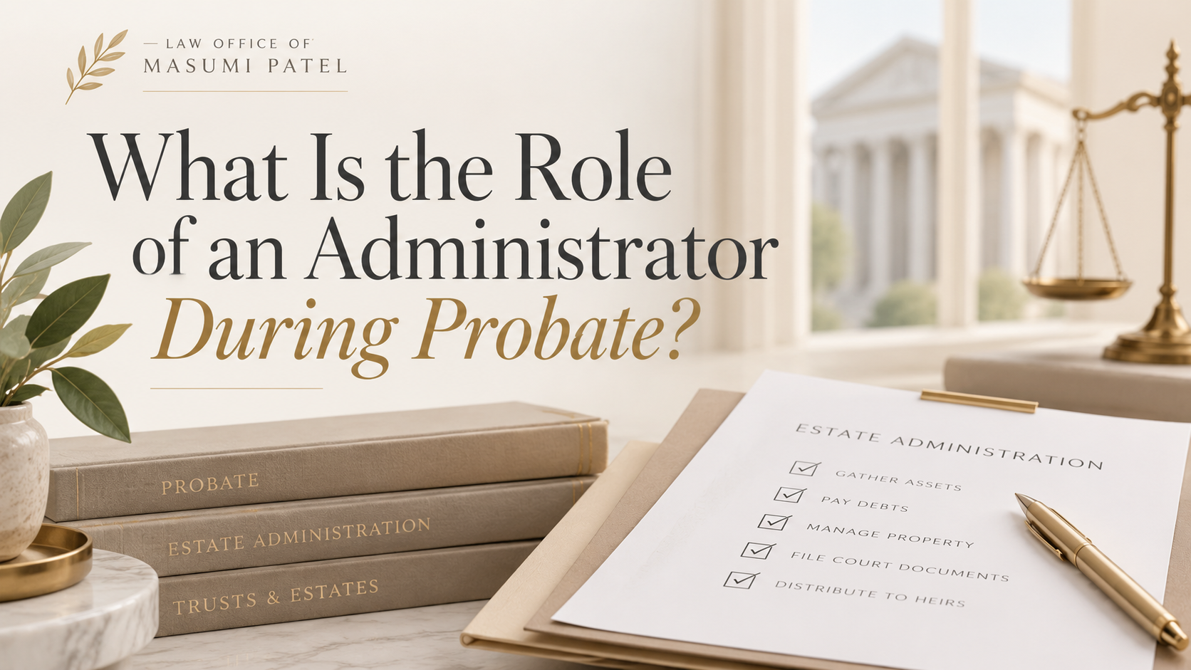 What Is the Role of an Administrator During Probate?