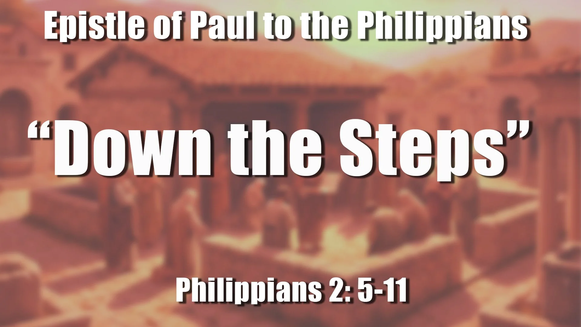 “Down the Steps”