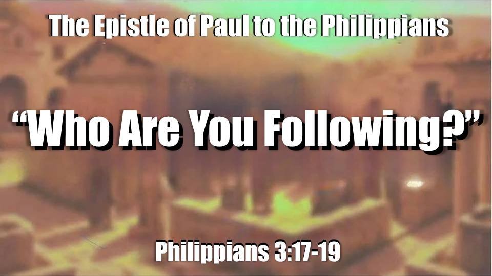 “Who Are You Following”
